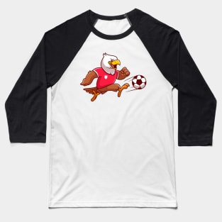 Eagle playing football Baseball T-Shirt